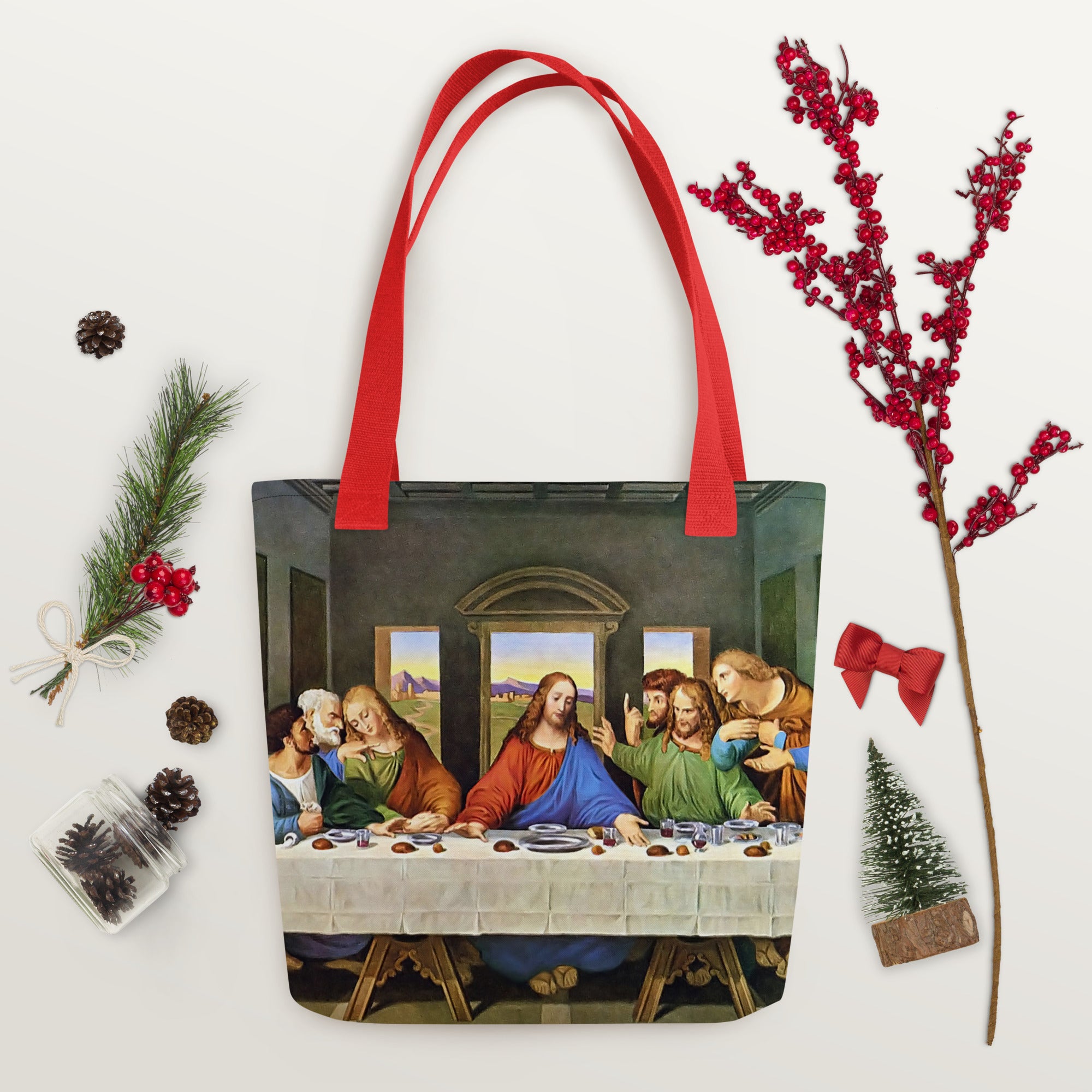 Leonardo da Vinci The Last Supper Art Tote Bag – Art Kicks Studio